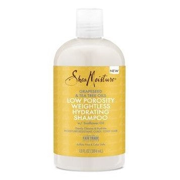 Shea -Feuchtigkeit niedriger Porosität Shampoo 13 oz
