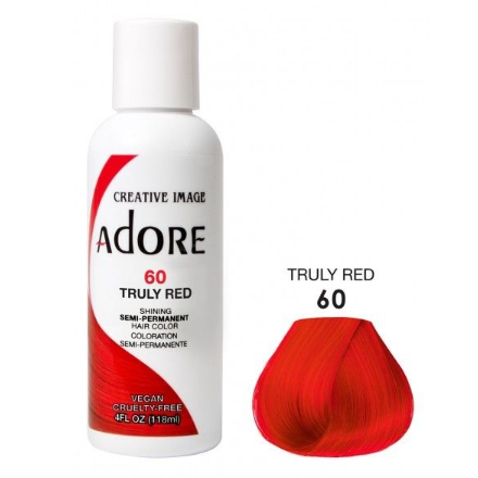 Verehren semi dauerhafte Haarfarbe 60 wirklich rot 118ml