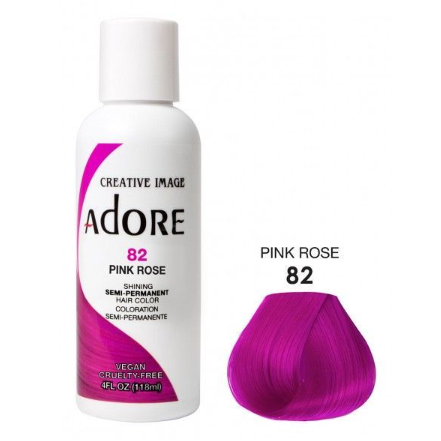 Verehren semi dauerhafte Haarfarbe 82 Pink Rose 118ml