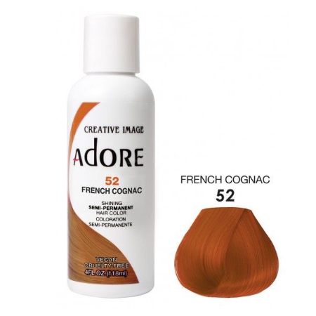 Verehren semi dauerhafte Haarfarbe 52 Französisch Cognac 118ml