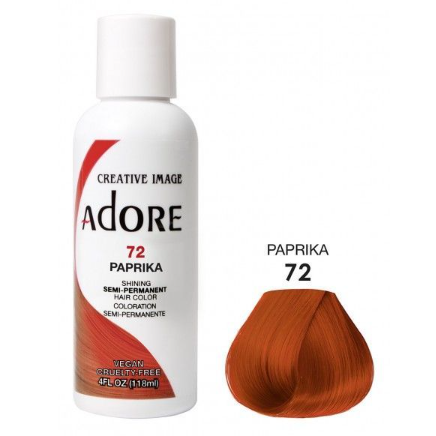 Verehren semi dauerhafte Haarfarbe 72 Paprika 118ml