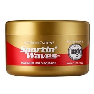 Sportin Waves Pomade Maximaler Halt 3,5 oz