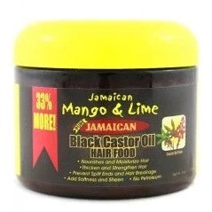 Jamaikanische Mango & Lime Schwarze Rizinusöl Haar Essen 6oz