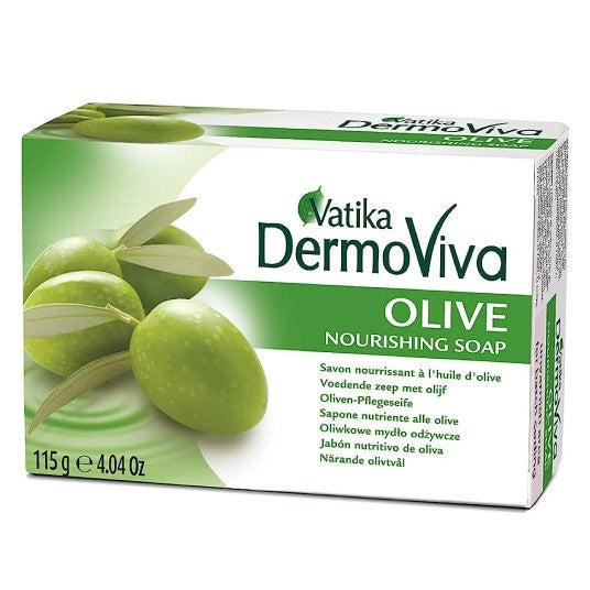 Vatika DermoViva Olivenseife 115g