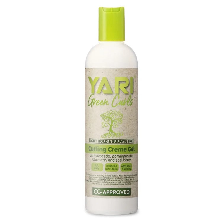 Yari Green Curls Lockencreme-Gel mit leichtem Halt, 355 ml
