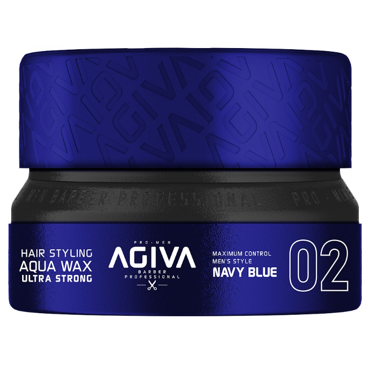 Agela Styling Haarwachs Aqua Ultra stark 155ml - Marineblau #2