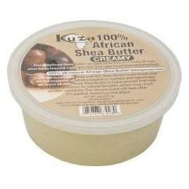 Kuza Afrikanische Sheabutter creme weiß 8 oz