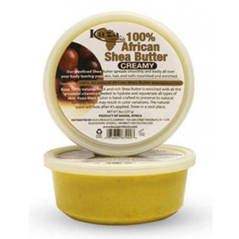 Kuza 100% afrikanische Shea Butter cremig gelb 15 oz