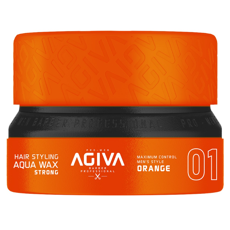 Agela Styling Haarwachs Aqua Strong 155ml - Orange #1