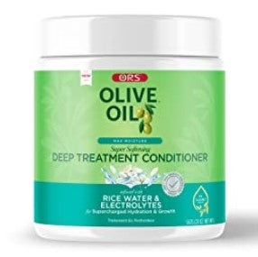 Ors Olivenöl Max Feuchtigkeitsreis Wasser Tiefe Conditioner 20oz