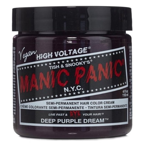 Manische Panik Hochspannung Tiefpurple Traum Haarfarbe 118ml