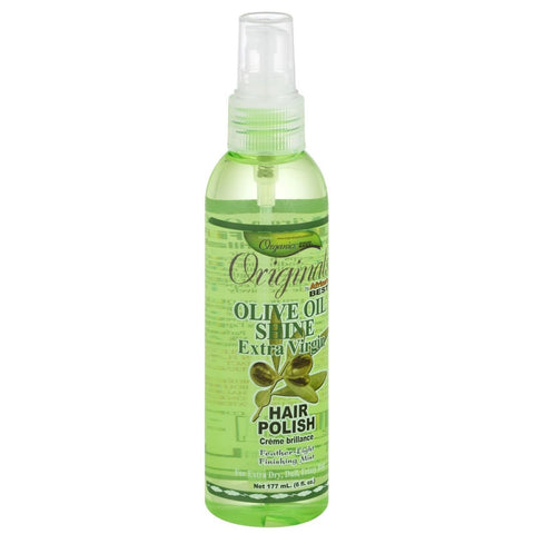 Afrikas bester Olivenöl glänzen extra jungfräuliche Haarpolitur Spray 177 ml