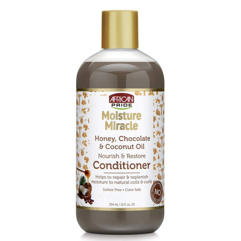 African Pride Feuchtigkeits Wunderhonig, Chocoloate & Coconut Oil Conditioner 354 ml