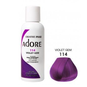 Verehren semi dauerhafte Haarfarbe 114 Violett sparen 118 ml