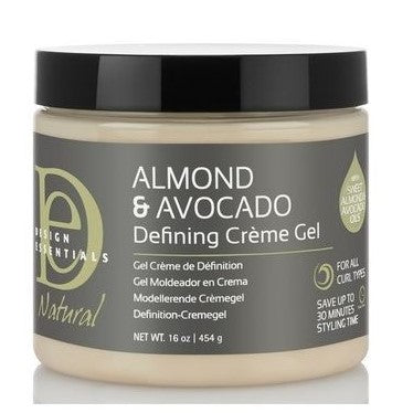 Design Essentials Mandel & Avocado Curl Defining Cream Gel 454 GR
