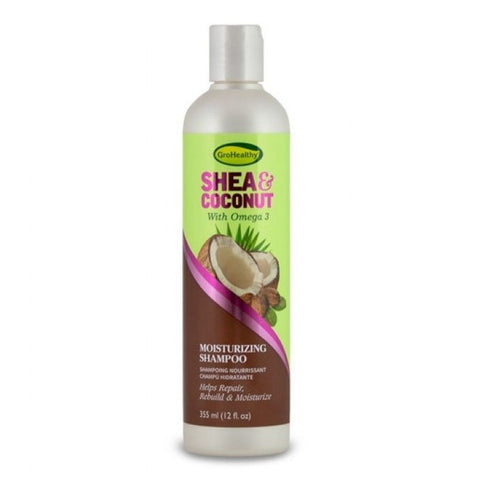 GO GROSE SHEA & KOCONUT Feuchtigkeitsfeuchtigkeits -Shampoo 355ml