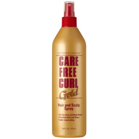 Care Free Curl Gold Hair & Kopfhaut Spray 16oz