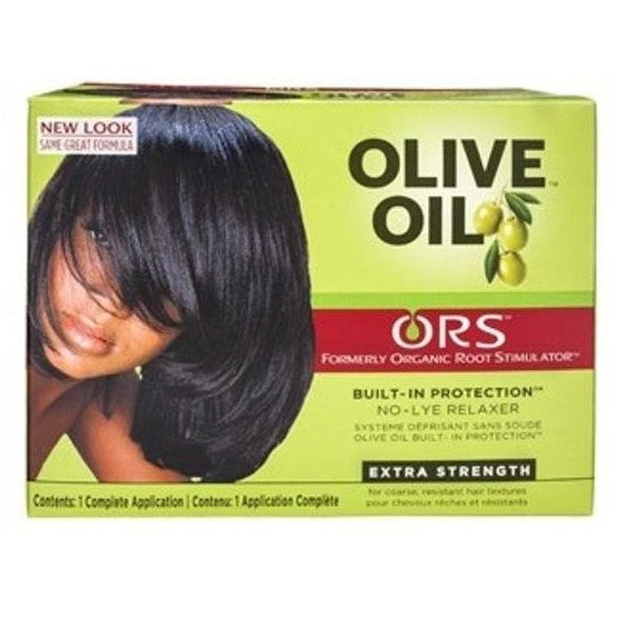 Ors Olivenöl No-Lye Hair Relaxer Kit zusätzliche Kraft
