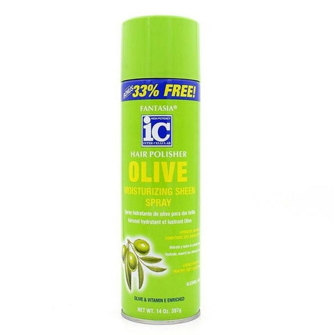Fantasie Haarpolierer Olivenfeuchtigkeitsfeuchtigkeits -Glanz -Spray 400 ml