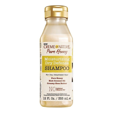 Creme der Natur reiner Honig feuchter trockener Verteidigung Shampoo 12oz