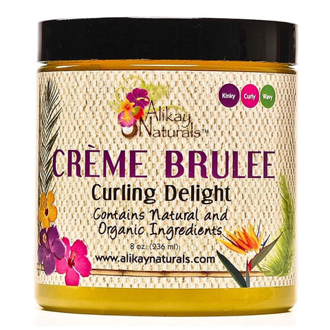 Alikay Naturals Crème Brulee Curling Freude 8oz / 227G