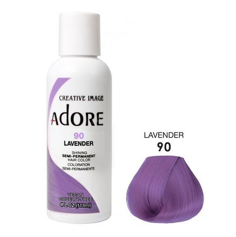Verehren semi dauerhafte Haarfarbe 90 Lavendel 118ml