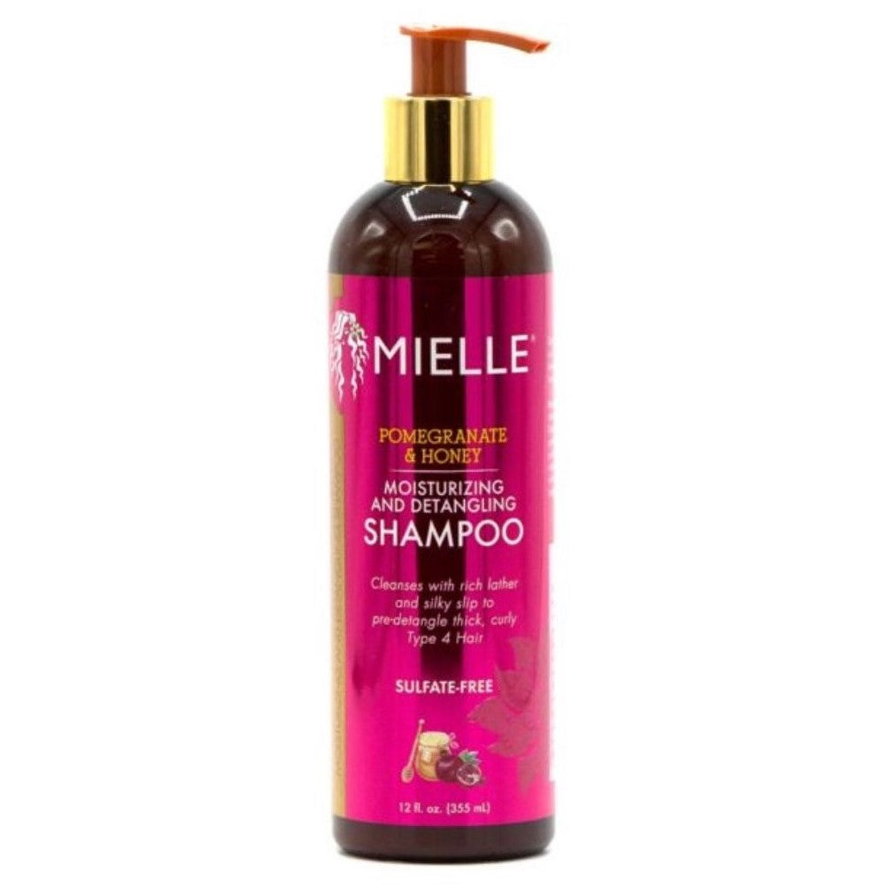 Mielle Granategranat & Honig feuchtigkeitsspendend und entwirft Shampoo 12oz / 355 ml