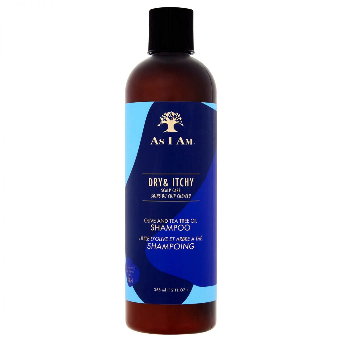 Da ich trocken und juckende Kopfhautpflege Olive und Teebaumöl Shampoo 355ml - Gesundheit