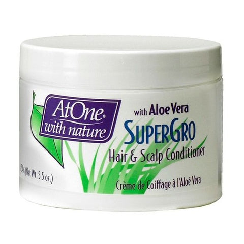 Zu eins mit Natur Super Gro Hair & Kopfhaut Conditioner - 5,5 Unzen