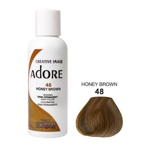 Verehren semi dauerhafte Haarfarbe 48 Honigbraun 118 ml