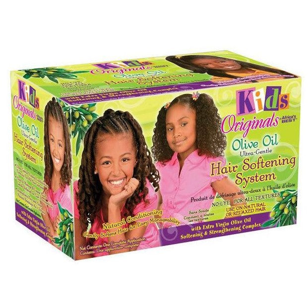 Afrikas Best Kids Organics Olivenöl Ultra-Gentel-Haarweichsystem