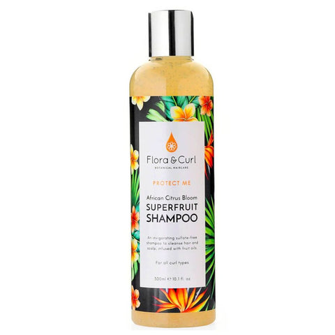 Flora & Curl African Citrus Superfruit Shampoo 300 ml