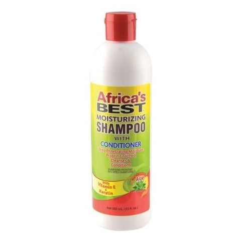 Afrikas bestem Feuchtigkeits -Shampoo mit Conditioner 12 oz