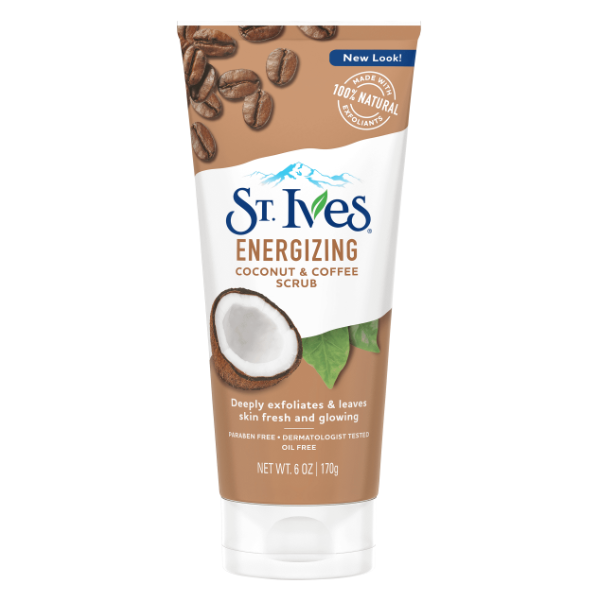 St. Ives energetisierende Kokos- und Kaffee -Peeling 6 oz