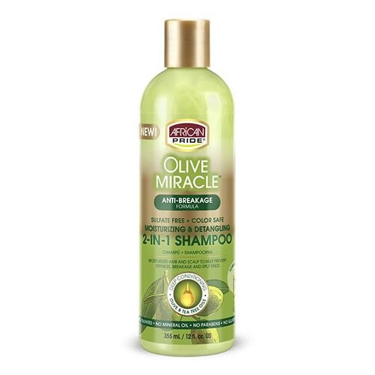 Afrikanischer Stolz Olive Miracle 2 -in -1 Shampoo 355 ml