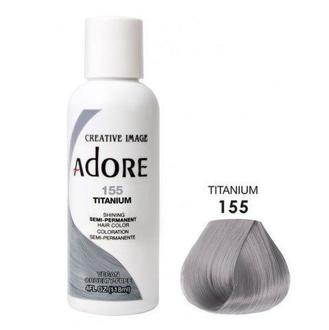 Verehren semi dauerhafte Haarfarbe 155 Titan 118ml