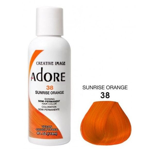 Verehren semi dauerhafte Haarfarbe 38 Sonnenaufgang Orange 118ml