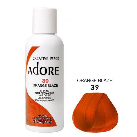 Verehren semi dauerhafte Haarfarbe 39 Orange Blaze 118ml