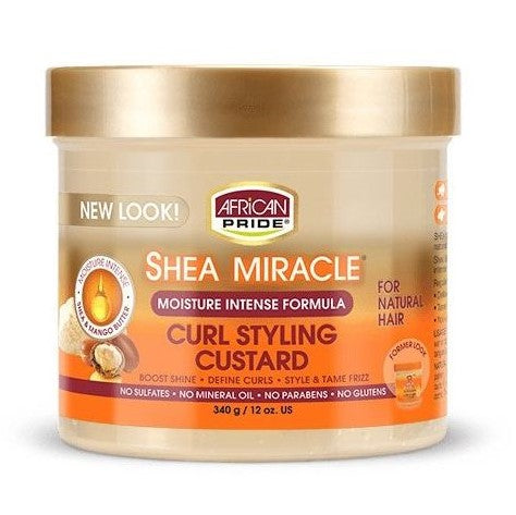 Afrikanische Stolz Shea Butter Miracle Curl Styling Pudding 340 gr