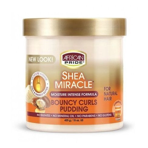Afrikanische Stolz Shea Butter Miracle Bouncy Curls Pudding 425 gr