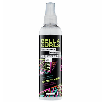 Bella Curls feuchtigkeitsspendende nahrhafte Curl -Auffrischung 8oz / 236 ml