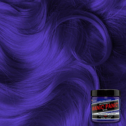 Manische Panik Hochspannung Ultra violett Haarfarbe 118 ml