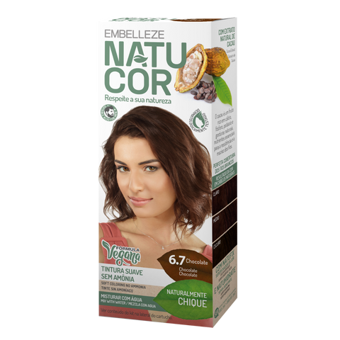 Natucor Vegan Haarfarbe Kakao 6.7