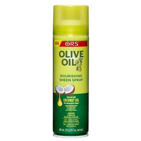 Ors Olivenöl nahrhaftes Glanzspray Infundiert Kokosnussöl 11,5 oz
