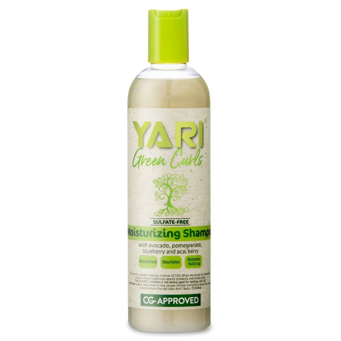 Yari Green Curls Feuchtigkeitsspendende Shampoo 355ml